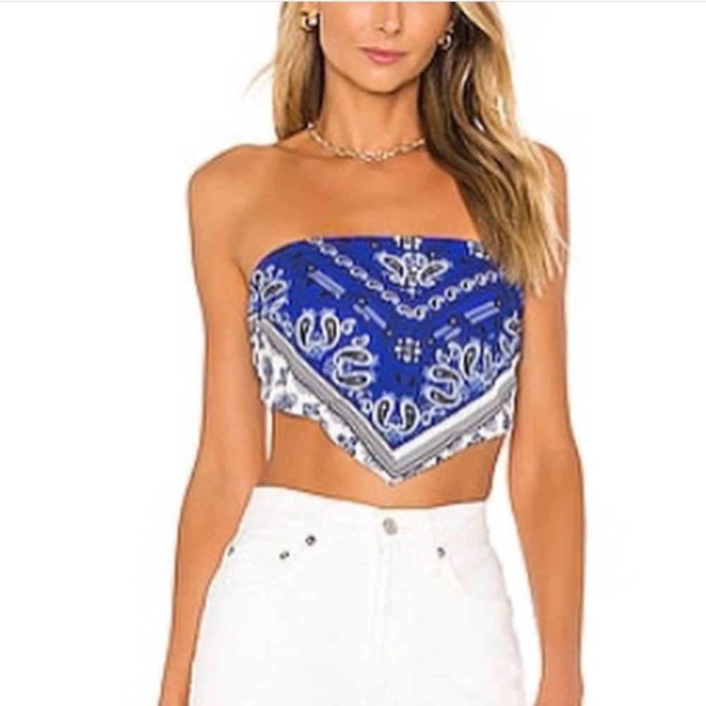 Revolve bandana top.